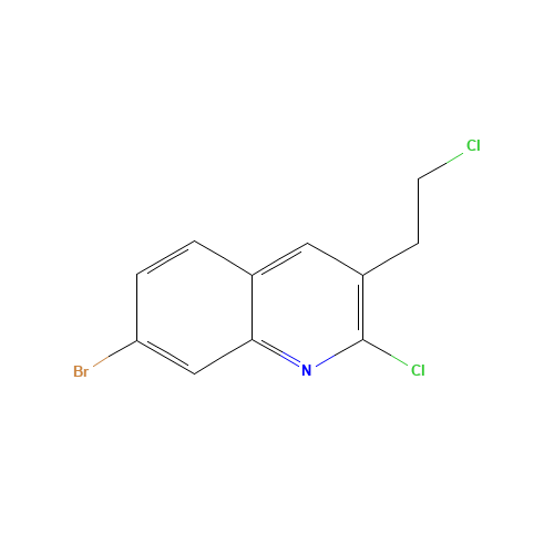 7-bromo-2-chloro-3-(2-chloroethyl)quinoline (CAS: 948294-53-9) - Related Chemical Product