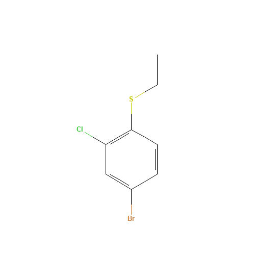 4-bromo-2-chloro-1-ethylsulfanylbenzene (CAS: 1310947-47-7) - Related Chemical Product