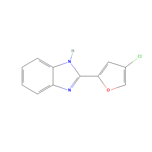2-(4-chlorofuran-2-yl)-1H-benzimidazole (CAS: 6504-24-1) - Related Chemical Product