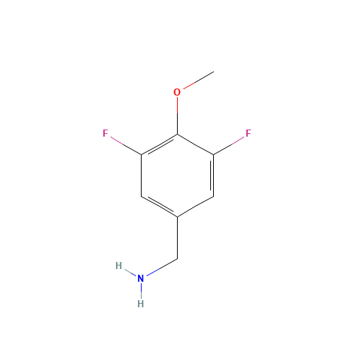 (3,5-difluoro-4-methoxyphenyl)methanamine (CAS: 105969-16-2) - Related Chemical Product