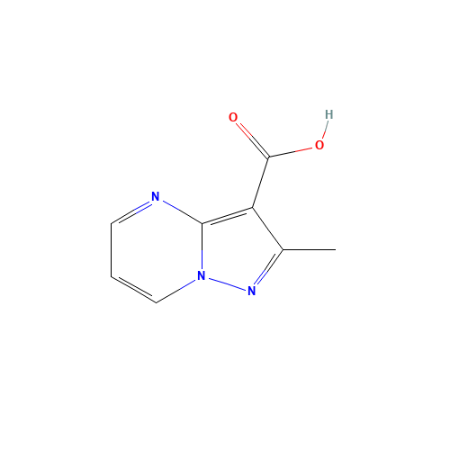 2-methylpyrazolo[1,5-a]pyrimidine-3-carboxylic acid (CAS: 96319-38-9) - Related Chemical Product