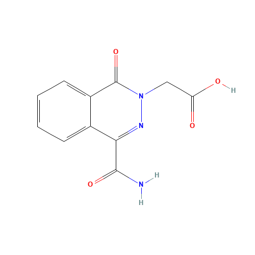 2-(4-carbamoyl-1-oxophthalazin-2-yl)acetic acid (CAS: 851879-17-9) - Related Chemical Product