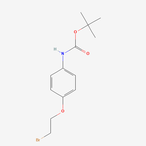 tert-butyl N-[4-(2-bromoethoxy)phenyl]carbamate (CAS: 959239-07-7) - Related Chemical Product