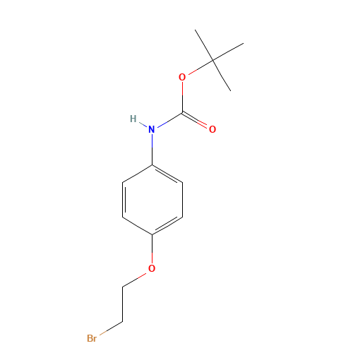 tert-butyl N-[4-(2-bromoethoxy)phenyl]carbamate (CAS: 959239-07-7) - Related Chemical Product