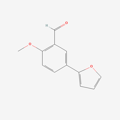 5-(furan-2-yl)-2-methoxybenzaldehyde (CAS: 190271-68-2) - Related Chemical Product
