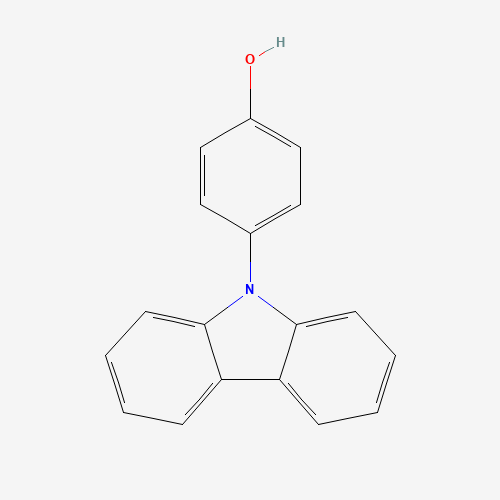 4-carbazol-9-ylphenol (CAS: 222620-05-5) - Related Chemical Product