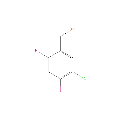 1-(bromomethyl)-5-chloro-2,4-difluorobenzene (CAS: 915409-64-2) - Related Chemical Product