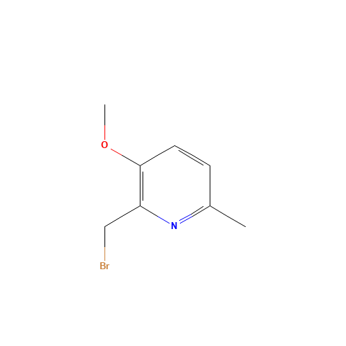 2-(bromomethyl)-3-methoxy-6-methylpyridine (CAS: 848696-31-1) - Related Chemical Product