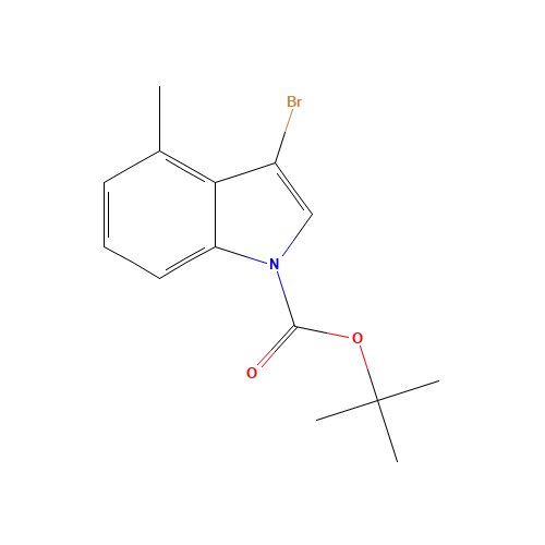 tert-butyl 3-bromo-4-methylindole-1-carboxylate (CAS: 1305320-64-2) - Related Chemical Product