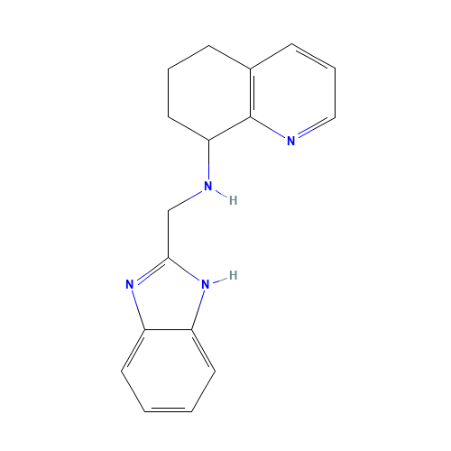 N-(1H-benzimidazol-2-ylmethyl)-5,6,7,8-tetrahydroquinolin-8-amine (CAS: 405058-94-8) - Related Chemical Product