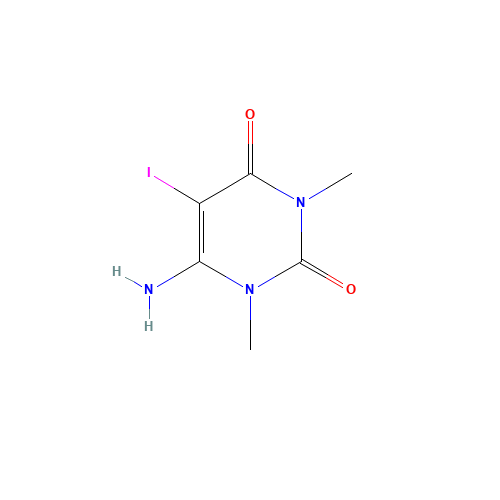 6-amino-5-iodo-1,3-dimethylpyrimidine-2,4-dione (CAS: 200190-41-6) - Related Chemical Product