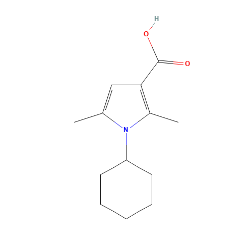 1-cyclohexyl-2,5-dimethylpyrrole-3-carboxylic acid (CAS: 797798-85-7) - Related Chemical Product