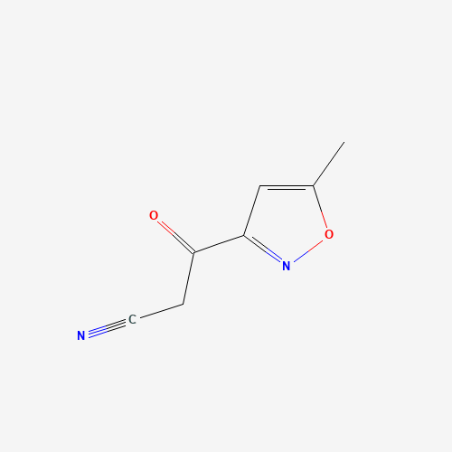 3-(5-methyl-1,2-oxazol-3-yl)-3-oxopropanenitrile (CAS: 130371-64-1) - Related Chemical Product
