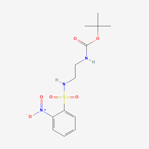 tert-butyl N-[2-[(2-nitrophenyl)sulfonylamino]ethyl]carbamate (CAS: 214000-16-5) - Related Chemical Product
