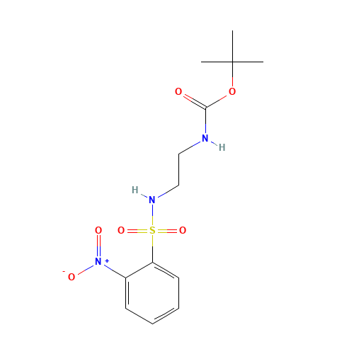 tert-butyl N-[2-[(2-nitrophenyl)sulfonylamino]ethyl]carbamate (CAS: 214000-16-5) - Related Chemical Product