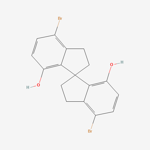 7,7'-dibromo-3,3'-spirobi[1,2-dihydroindene]-4,4'-diol (CAS: 636601-27-9) - Related Chemical Product