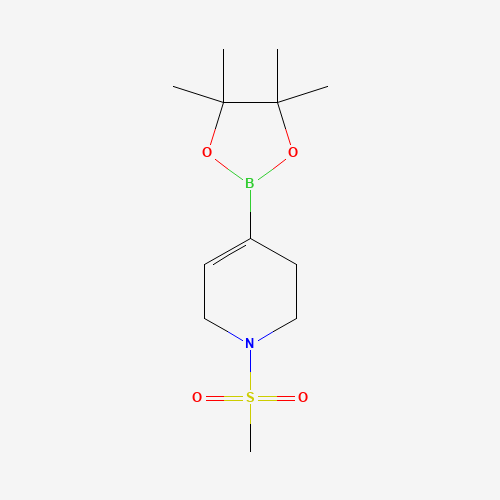 1-methylsulfonyl-4-(4,4,5,5-tetramethyl-1,3,2-dioxaborolan-2-yl)-3,6-dihydro-2H-pyridine (CAS: 1382137-67-8) - Related Chemical Product