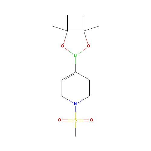 1-methylsulfonyl-4-(4,4,5,5-tetramethyl-1,3,2-dioxaborolan-2-yl)-3,6-dihydro-2H-pyridine (CAS: 1382137-67-8) - Related Chemical Product