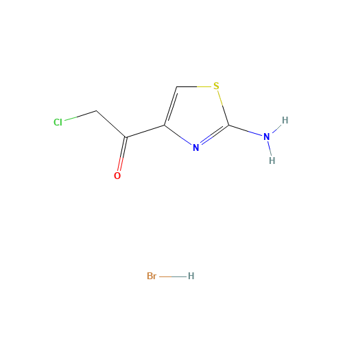 1-(2-amino-1,3-thiazol-4-yl)-2-chloroethanone;hydrobromide (CAS: 89721-49-3) - Related Chemical Product