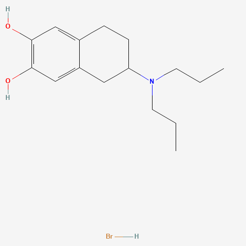 6-(dipropylamino)-5,6,7,8-tetrahydronaphthalene-2,3-diol;hydrobromide (CAS: 62421-17-4) - Related Chemical Product