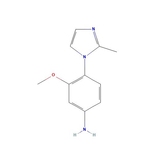 3-methoxy-4-(2-methylimidazol-1-yl)aniline (CAS: 1368700-13-3) - Related Chemical Product