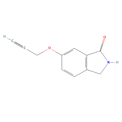 6-prop-2-ynoxy-2,3-dihydroisoindol-1-one (CAS: 917884-87-8) - Related Chemical Product