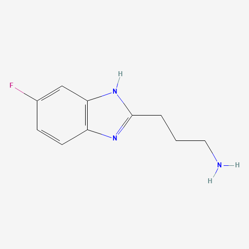 3-(6-fluoro-1H-benzimidazol-2-yl)propan-1-amine (CAS: 883541-03-5) - Related Chemical Product