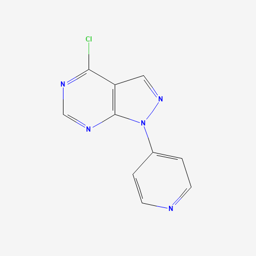 4-chloro-1-pyridin-4-ylpyrazolo[3,4-d]pyrimidine (CAS: 650638-07-6) - Related Chemical Product