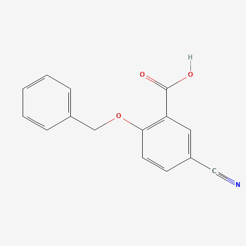 5-cyano-2-phenylmethoxybenzoic acid (CAS: 518978-03-5) - Related Chemical Product
