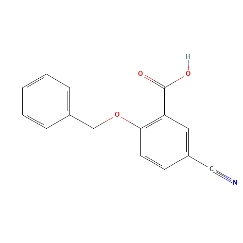 5-cyano-2-phenylmethoxybenzoic acid (CAS: 518978-03-5) - Related Chemical Product