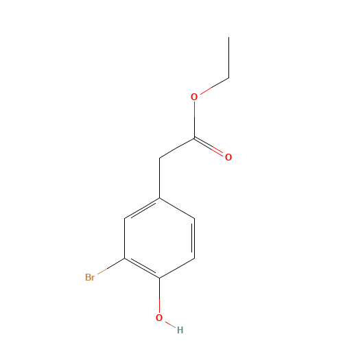 ethyl 2-(3-bromo-4-hydroxyphenyl)acetate (CAS: 29121-25-3) - Related Chemical Product