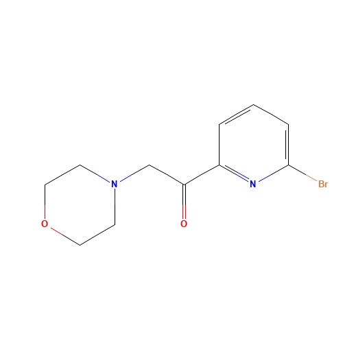 1-(6-bromopyridin-2-yl)-2-morpholin-4-ylethanone (CAS: 1093879-07-2) - Related Chemical Product