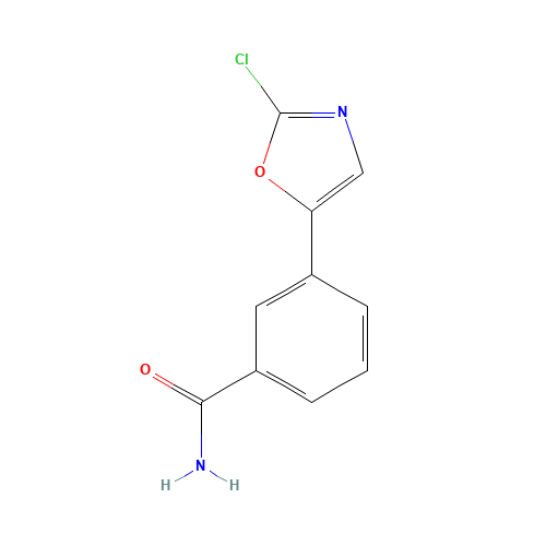 3-(2-chloro-1,3-oxazol-5-yl)benzamide (CAS: 1420466-19-8) - Related Chemical Product