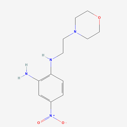 1-N-(2-morpholin-4-ylethyl)-4-nitrobenzene-1,2-diamine (CAS: 100317-95-1) - Related Chemical Product