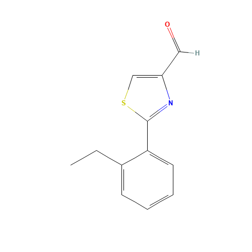 2-(2-ethylphenyl)-1,3-thiazole-4-carbaldehyde (CAS: 885279-53-8) - Related Chemical Product