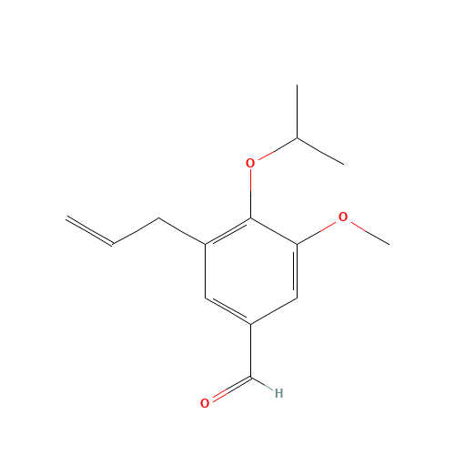 3-methoxy-4-propan-2-yloxy-5-prop-2-enylbenzaldehyde (CAS: 883543-95-1) - Related Chemical Product