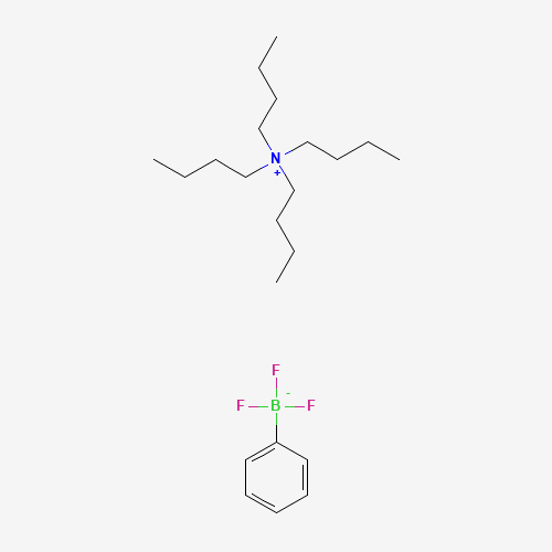 tetrabutylazanium;trifluoro(phenyl)boranuide (CAS: 149477-41-8) - Chemical Structure and Molecular Formula 