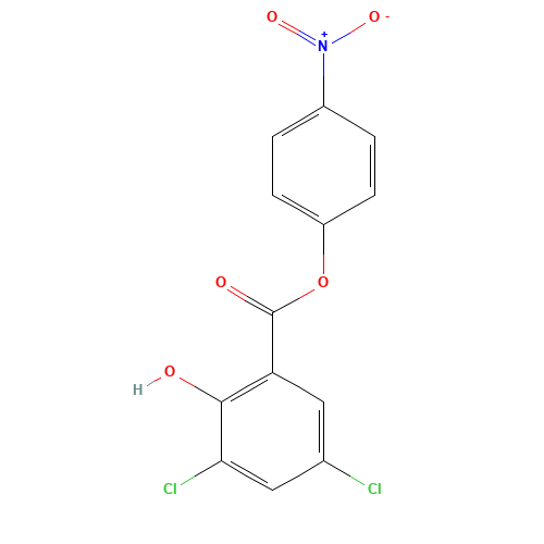 (4-nitrophenyl) 3,5-dichloro-2-hydroxybenzoate (CAS: 54850-04-3) - Related Chemical Product