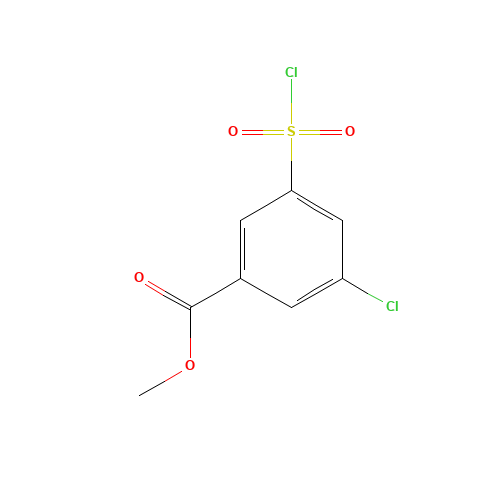 methyl 3-chloro-5-chlorosulfonylbenzoate (CAS: 1155083-83-2) - Related Chemical Product