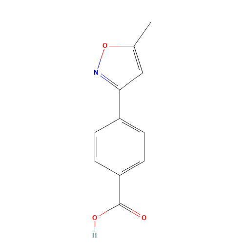 4-(5-methyl-1,2-oxazol-3-yl)benzoic acid (CAS: 1231244-44-2) - Related Chemical Product
