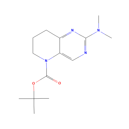 tert-butyl 2-(dimethylamino)-7,8-dihydro-6H-pyrido[3,2-d]pyrimidine-5-carboxylate (CAS: 1246471-35-1) - Related Chemical Product