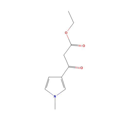 ethyl 3-(1-methylpyrrol-3-yl)-3-oxopropanoate (CAS: 376593-51-0) - Related Chemical Product