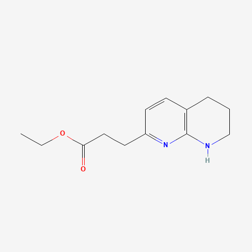 ethyl 3-(5,6,7,8-tetrahydro-1,8-naphthyridin-2-yl)propanoate (CAS: 312262-99-0) - Related Chemical Product