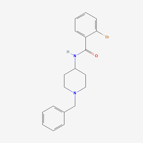 N-(1-benzylpiperidin-4-yl)-2-bromobenzamide (CAS: 206114-28-5) - Related Chemical Product