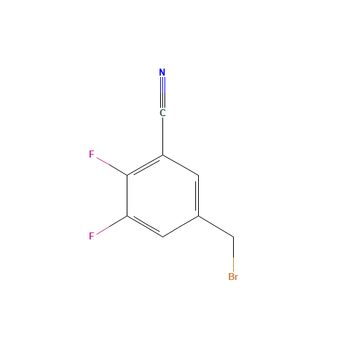 5-(bromomethyl)-2,3-difluorobenzonitrile (CAS: 1251459-54-7) - Related Chemical Product