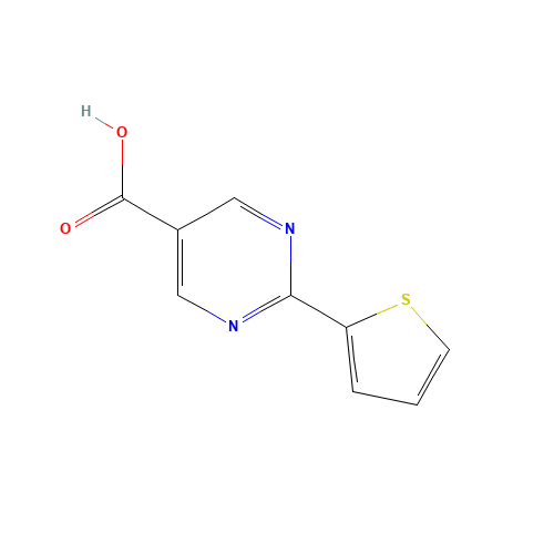 2-thiophen-2-ylpyrimidine-5-carboxylic acid (CAS: 916766-97-7) - Related Chemical Product