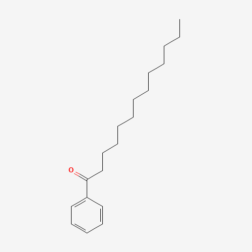 1-phenyltridecan-1-one (CAS: 6005-99-8) - Chemical Structure and Molecular Formula 