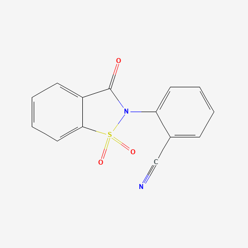 2-(1,1,3-trioxo-1,2-benzothiazol-2-yl)benzonitrile (CAS: 78471-66-6) - Related Chemical Product