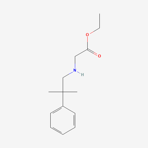 ethyl 2-[(2-methyl-2-phenylpropyl)amino]acetate (CAS: 163724-96-7) - Related Chemical Product