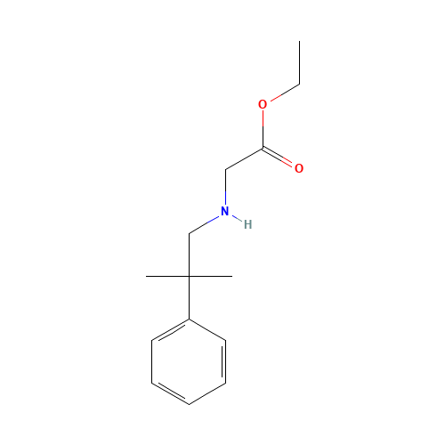 ethyl 2-[(2-methyl-2-phenylpropyl)amino]acetate (CAS: 163724-96-7) - Related Chemical Product